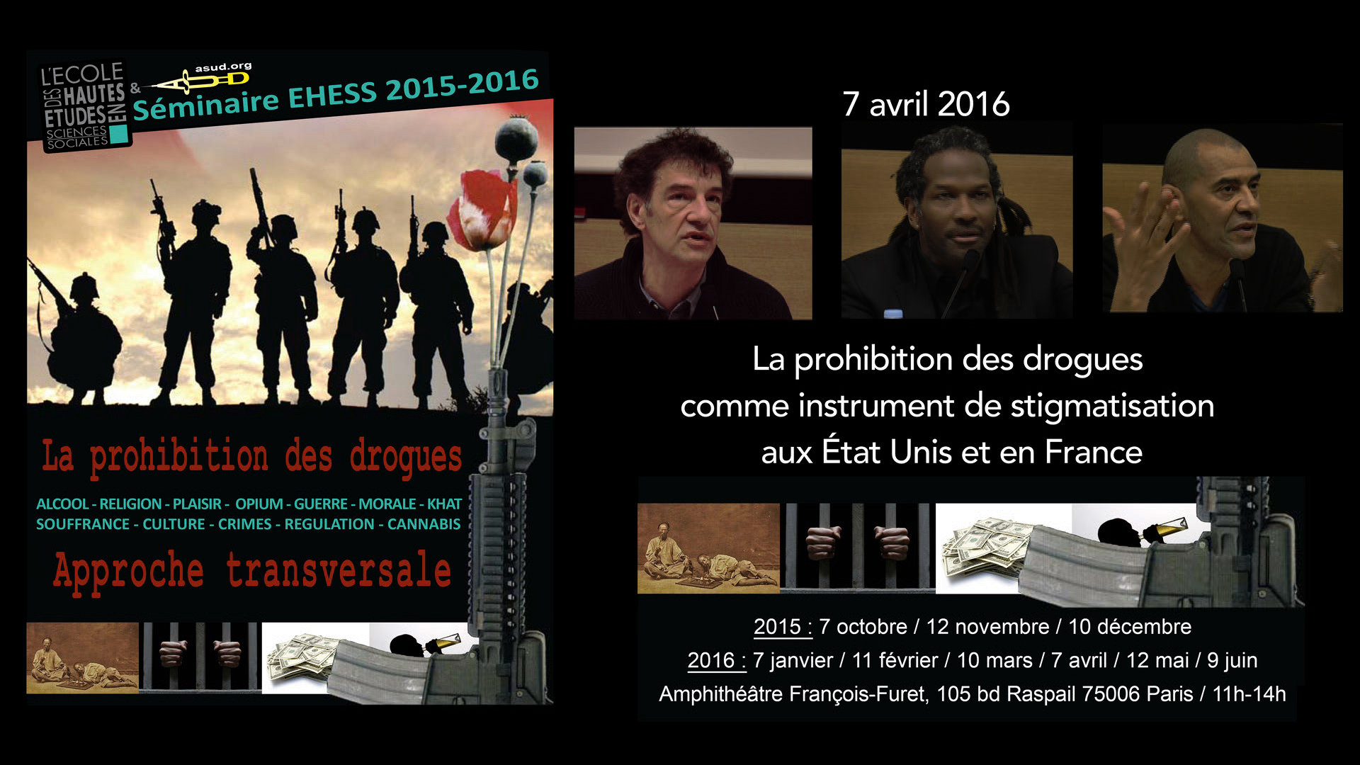 7 - La prohibition des drogues comme instrument de stigmatisation aux État Unis et en France 