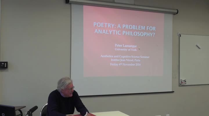 Poetry: A Problem for Analytic Philosophy?