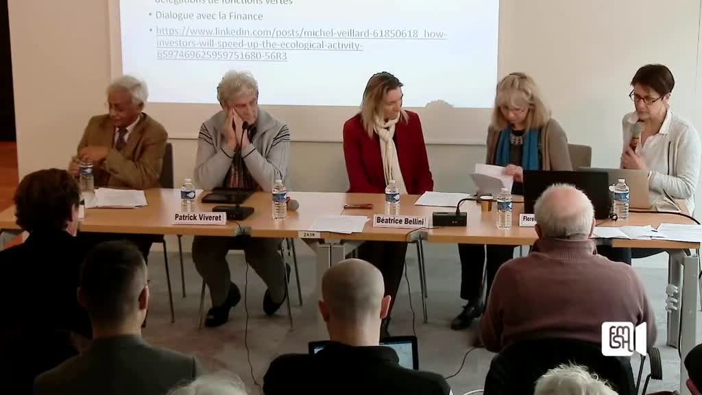 Table ronde avec Béatrice Bellini, Marielle Mathieu, Patrick Viveret et Muttiah Yogananthan et discussion avec la salle (matin)