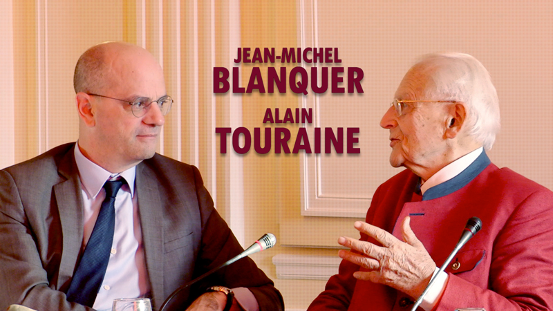 Journée d’étude autour d’Alain Touraine et de son livre "Défense de la modernité" - introduction de Jean-Michel Blanquer et Alain Touraine
