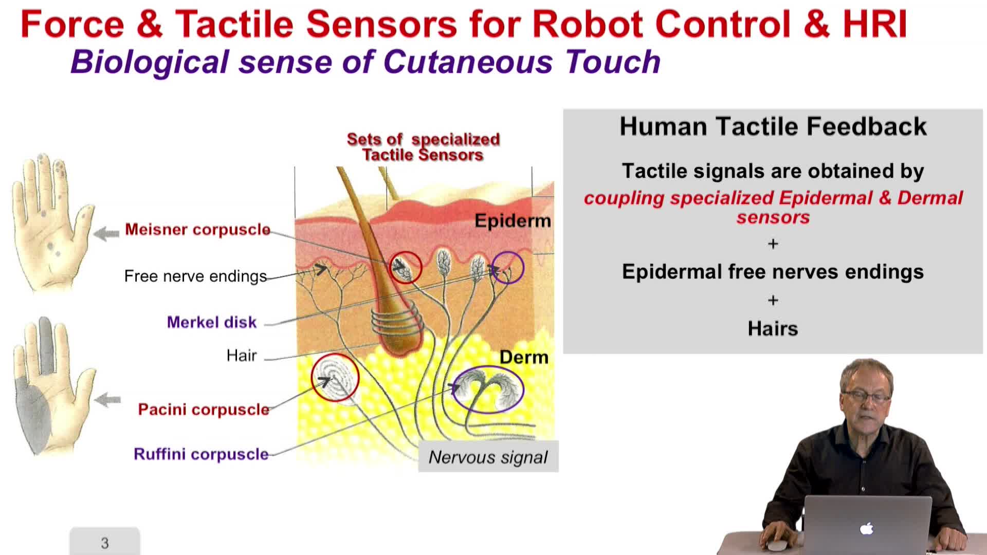 1.6. Sensing technologies: Robot Control & HRI