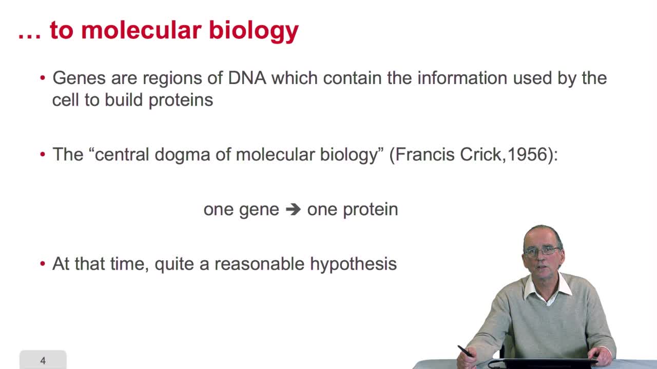 2.2. Genes: from Mendel to molecular biology