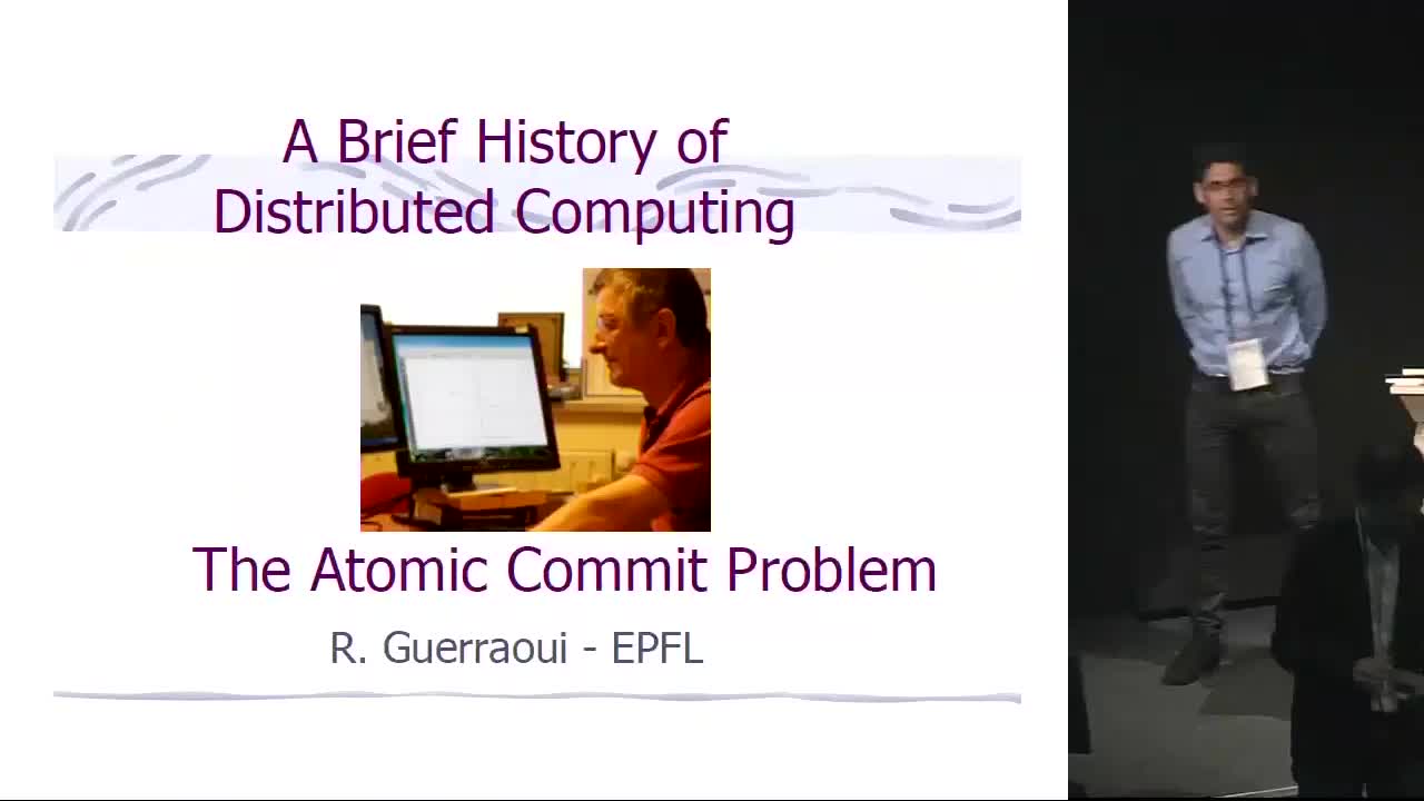 A brief history of atomic commitment