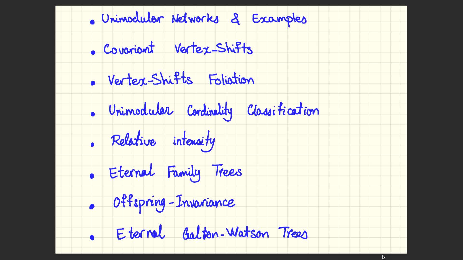Eternal family trees and dynamics on unimodular random graphs (workshop ERC Nemo Processus ponctuels et graphes aléatoires unimodulaires)