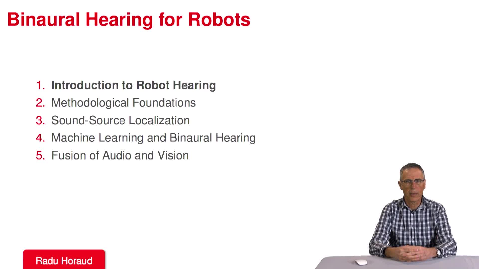 Why do robots need to hear ?