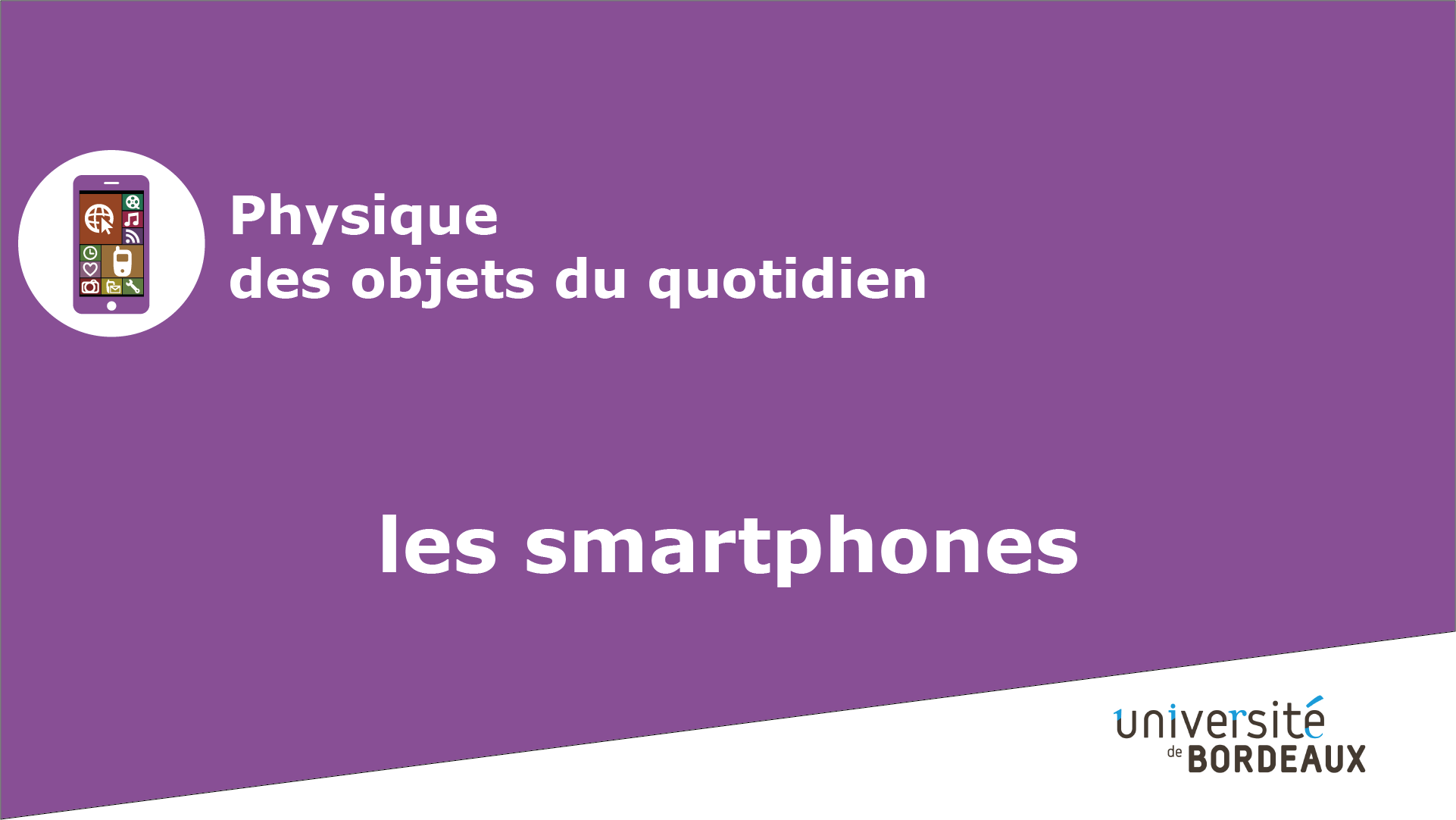 13 - Les Smartphones / Le pendule simple