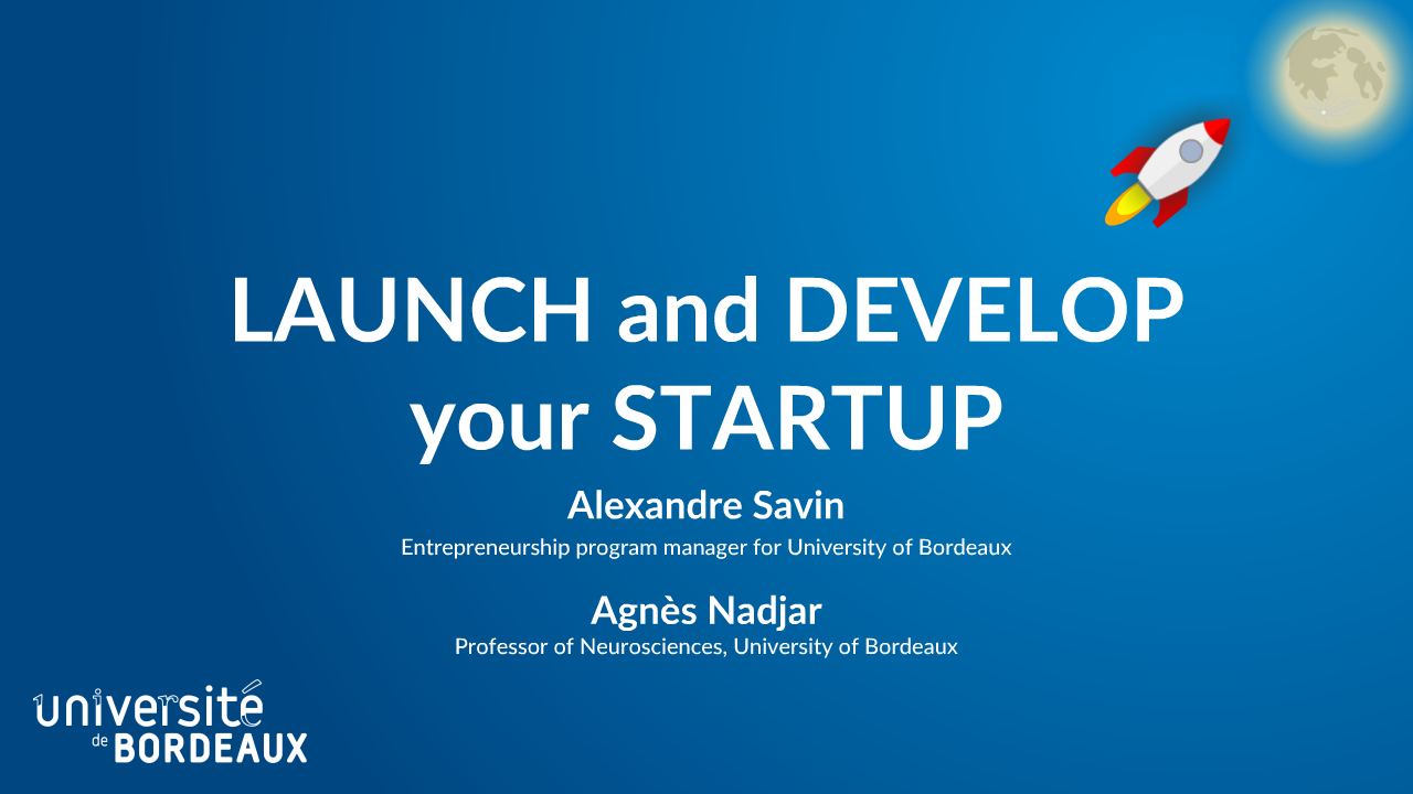 Launch and Develop your Startup
