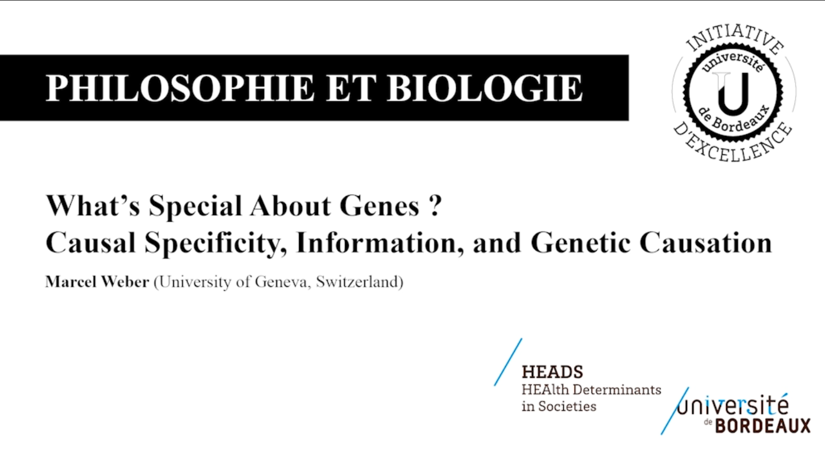What’s Special About Genes? Causal Specificity, Information, and Genetic