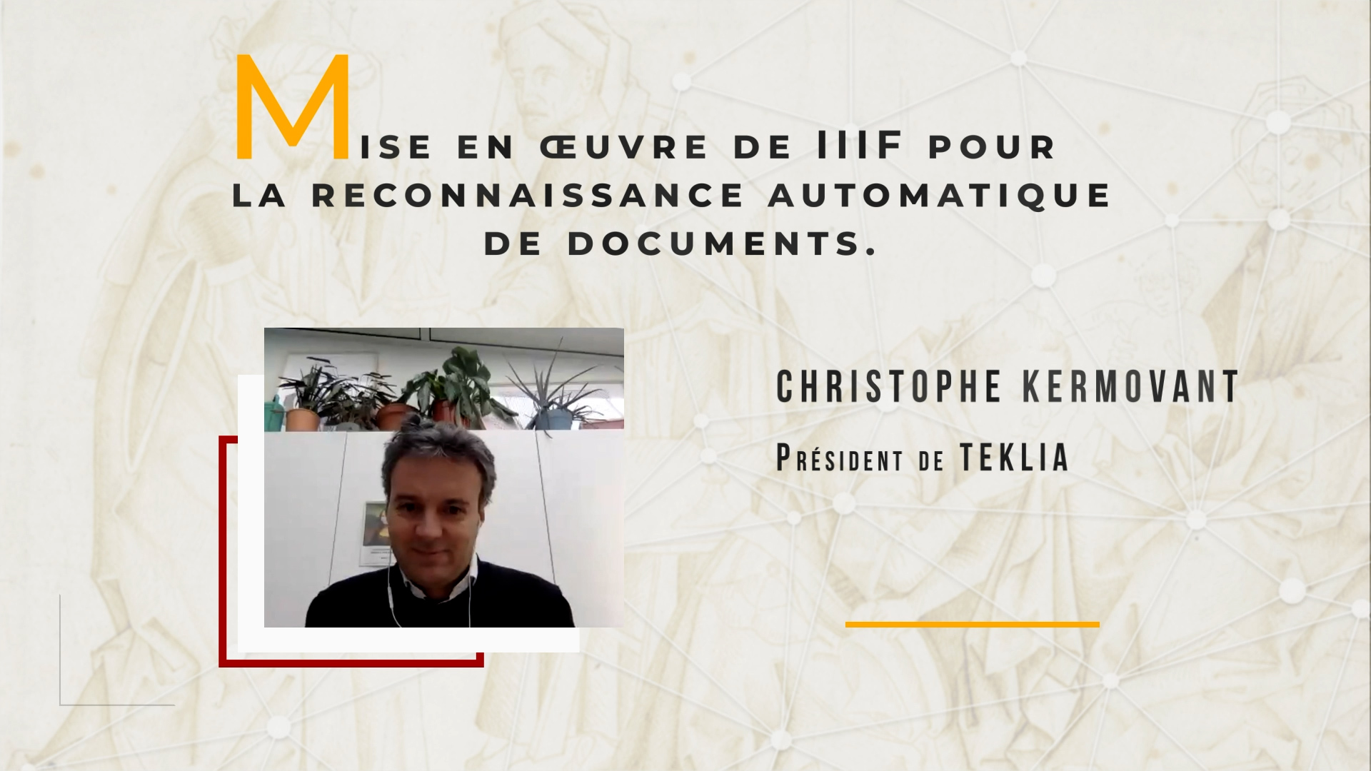 Rendez-vous IIIF 360 - Christopher Kermorvant "Mise en œuvre de IIIF pour la reconnaissance automatique des documents"