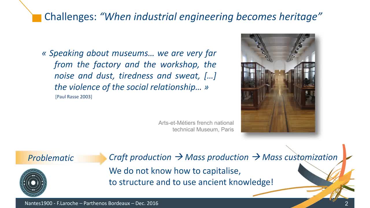 Toward Virtual Life of Museological Artefact: the Use of 3D and Heritage Knowledge