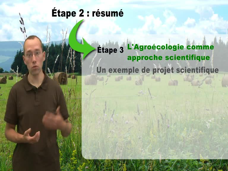 L'agroécologie en tant que discipline scientifique : un exemple de travaux sur l'introduction de l'association de cultures dans le Sud de la France (projet PERFCOM) - Etape 3