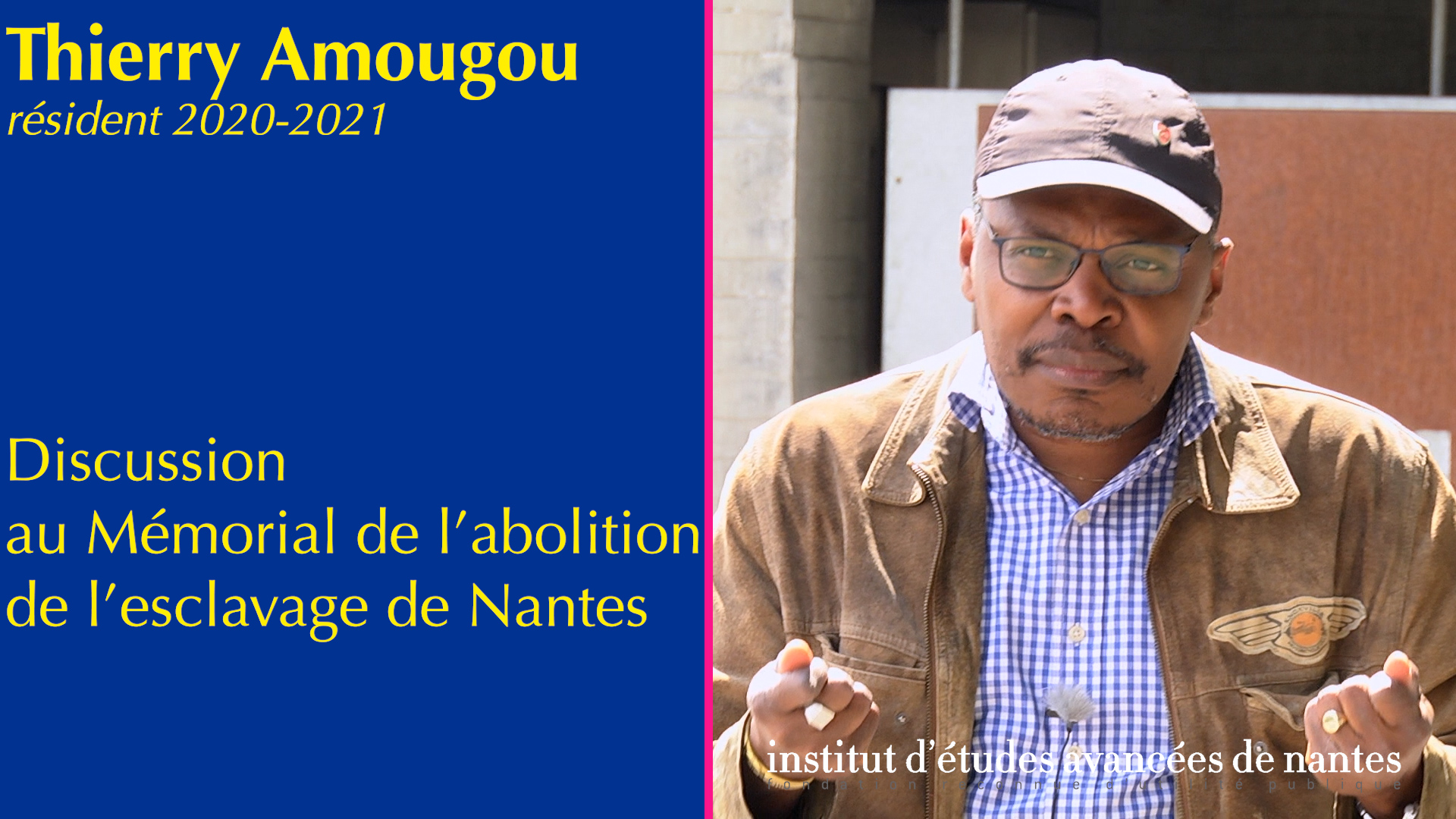 #03 - Discussion avec Thierry Amougou au Mémorial de l'abolition de l'esclavage de Nantes