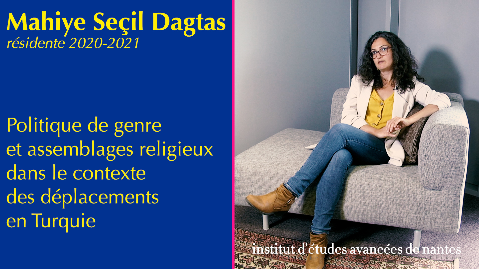 #172 - Seçil Dagtas - Politique de genre et assemblages religieux dans le contexte des déplacements en Turquie