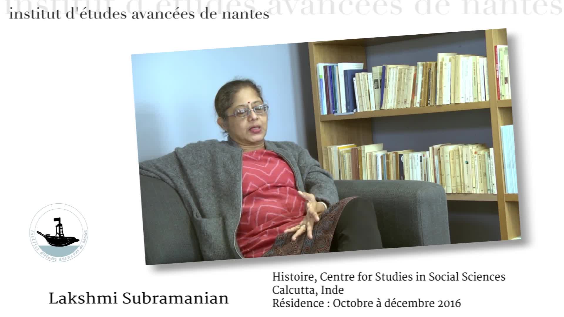 Entretien #98 avec Lakshmi Subramanian
