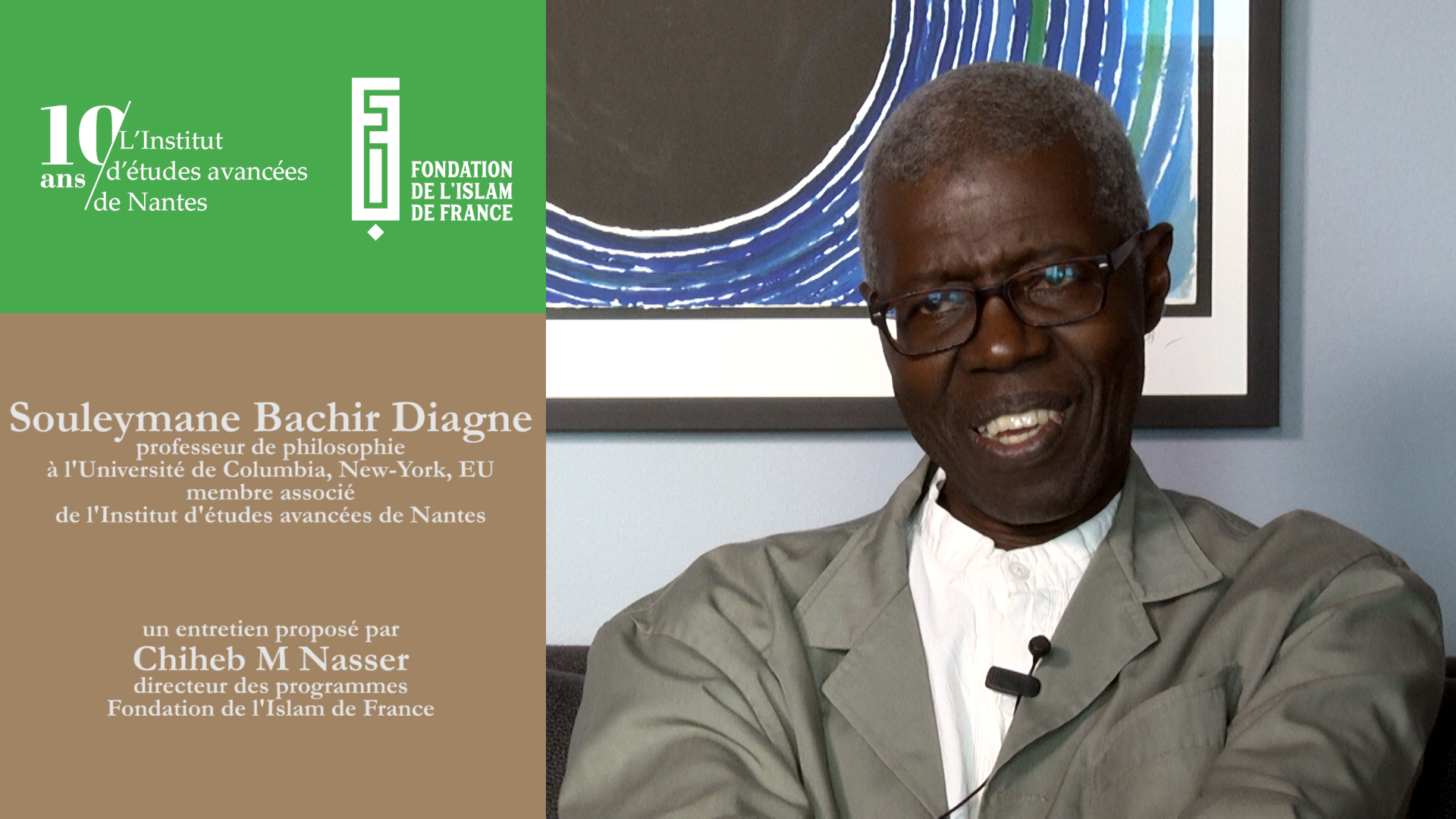 Bachir Diagne - Philosopher en Islam