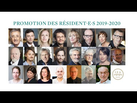 promotion 2019/20 des résident·e·s de l'IEA