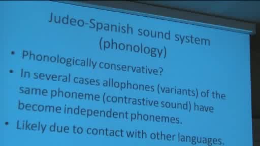 Language contact and change in the sound system of Judeo-Spanish