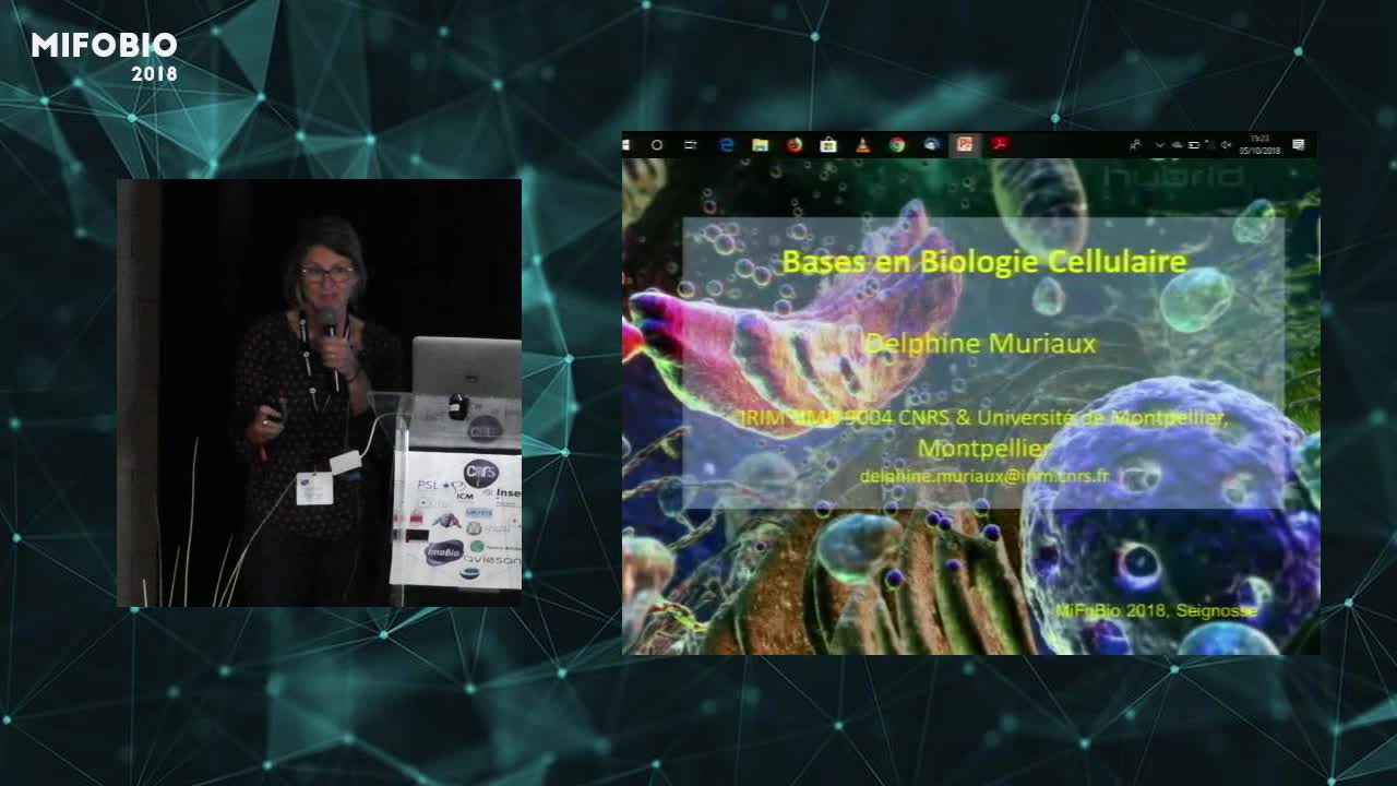Bases en Biologie Cellulaire - Delphine Muriaux