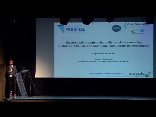 Structural imaging in cells and tissues by polarized fluorescence and nonlinear microscopy – Sophie Brasselet