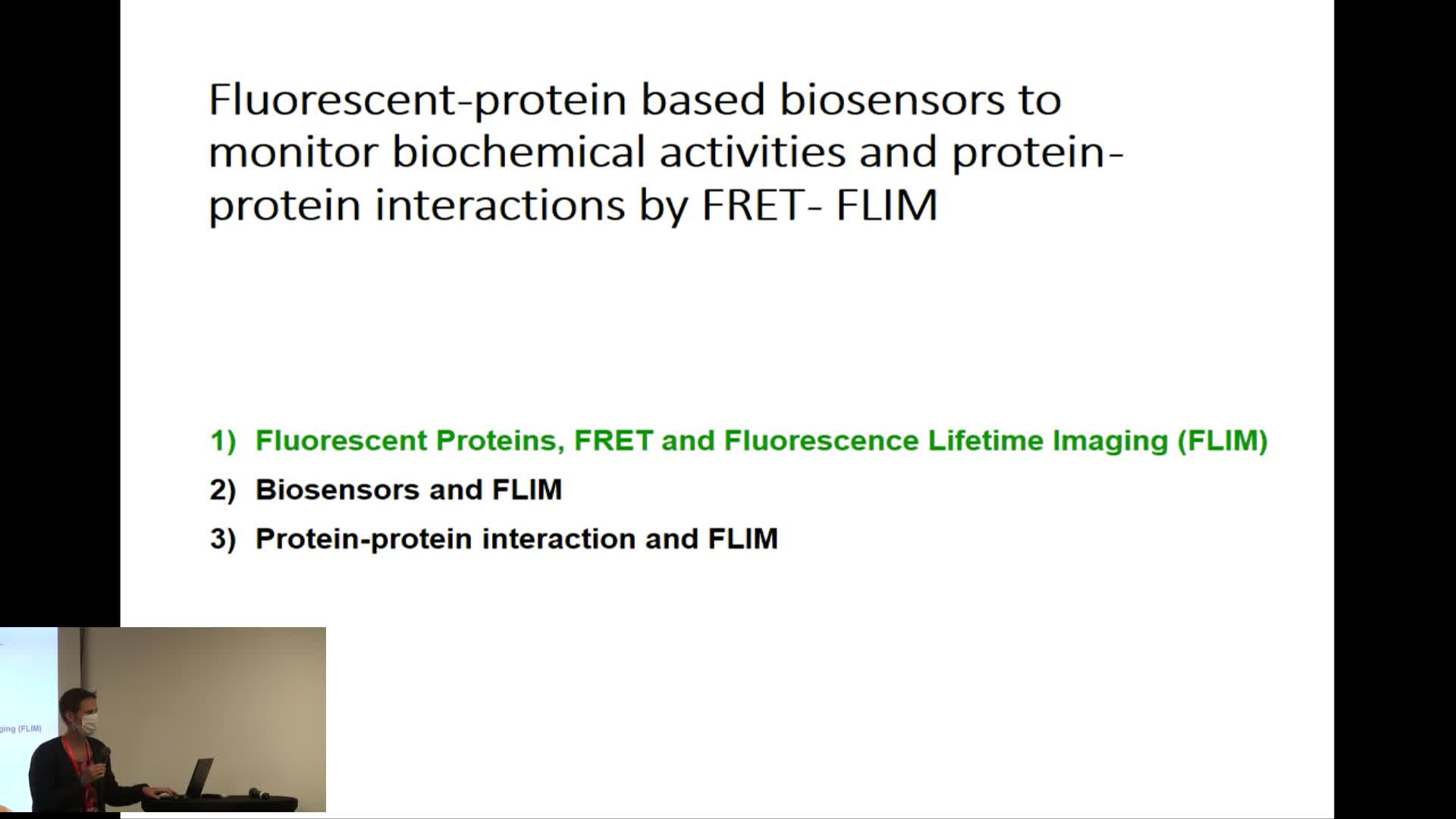 FRET by FLIM to monitor biochemical activities and protein-protein interactions - Marie Erard