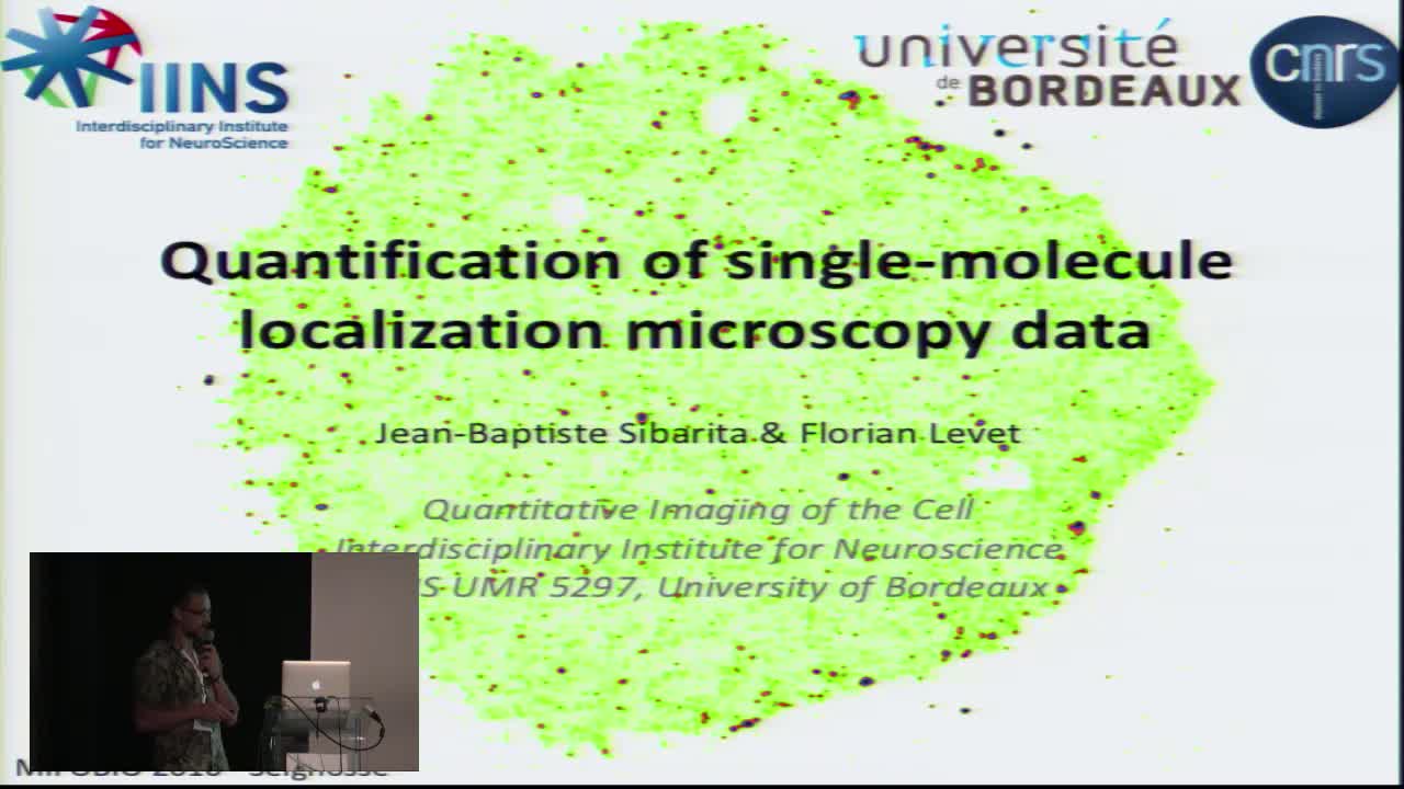 Quantification of single-molecule localization microscopy data - Jean-Baptiste Sibarita