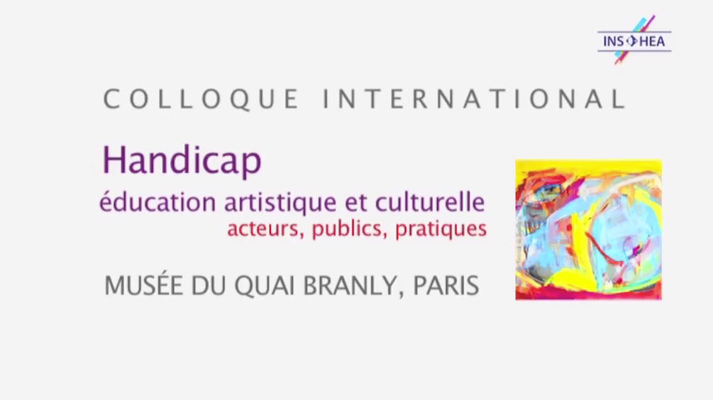 Colloque Handicap, éducation artistique et culturelle, Céline Poulet, Directrice générale adjointe de la FEGAPEI