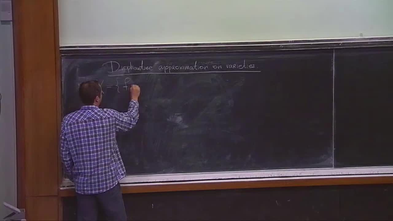 Alexander Gorodnik - Diophantine approximation and flows on homogeneous spaces (Part 3)
