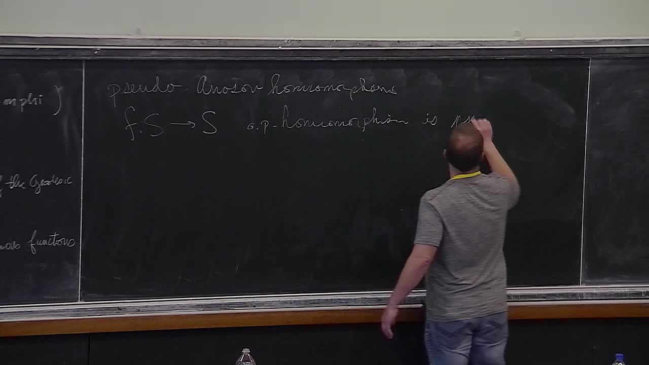 C. Leininger - Teichmüller spaces and pseudo-Anosov homeomorphism (Part 3)