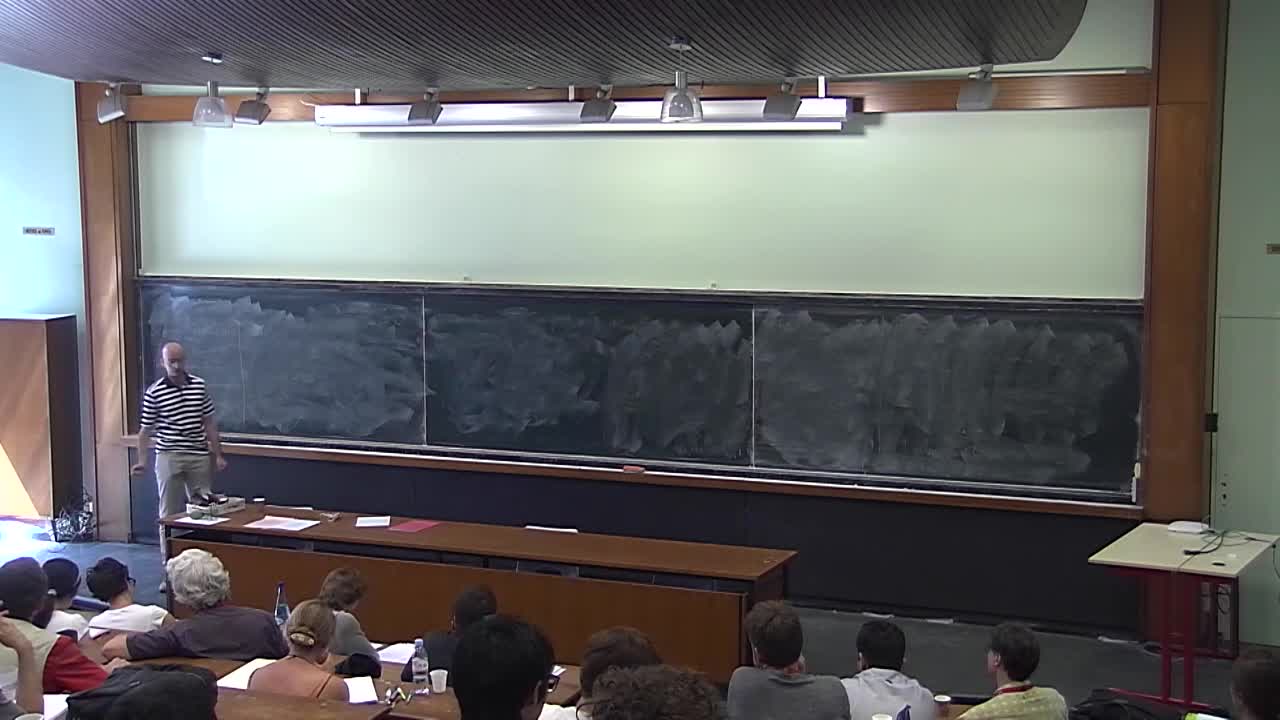 Camillo De Lellis - Center manifolds and regularity of area-minimizing currents (Part 1)