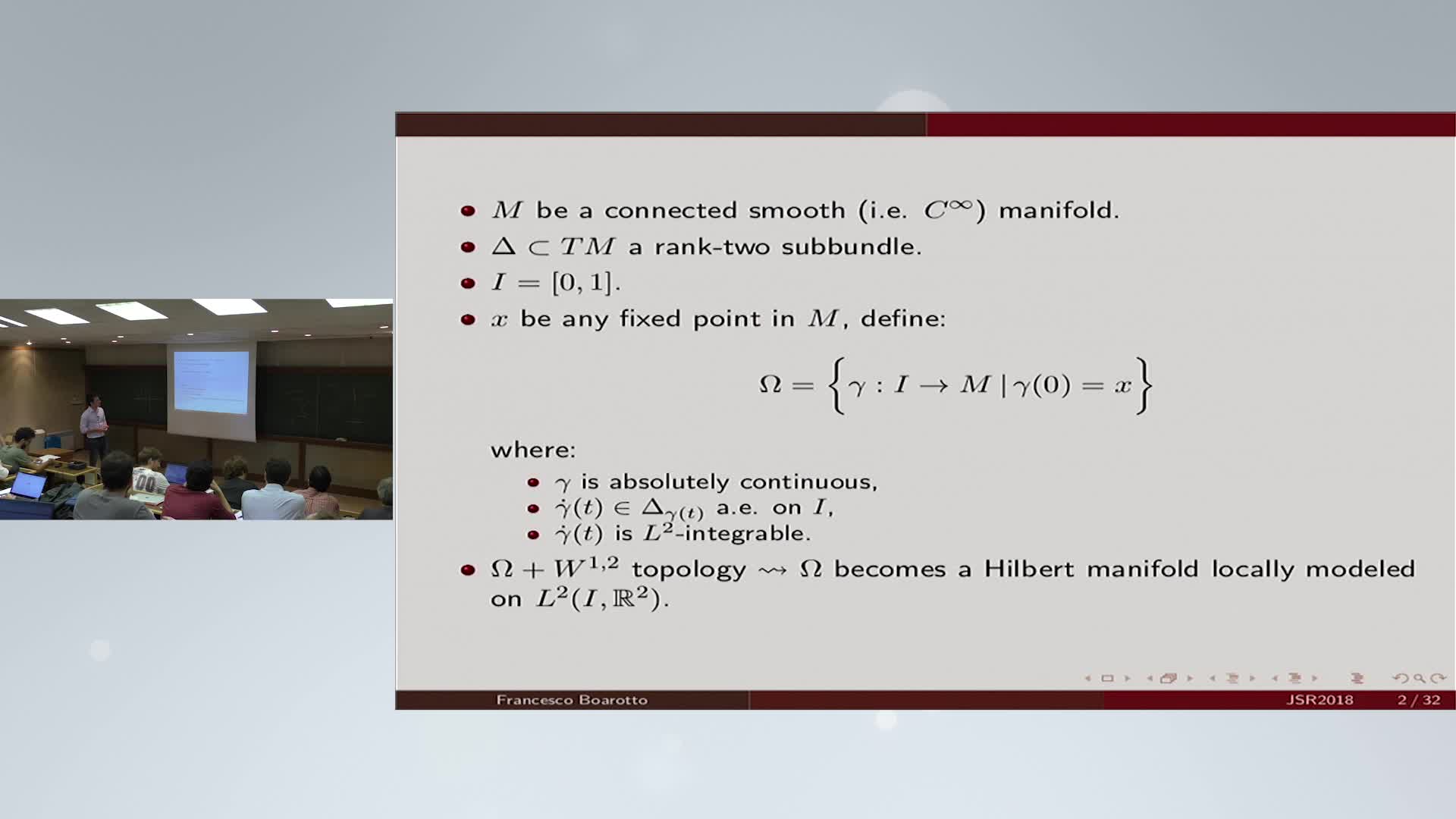 F. Boarotto - Normal forms around regular abnormal curves in rank-two distributions (Part 1)