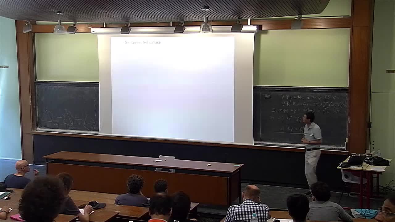 Feng Luo - Discrete conformal geometry of polyhedral surfaces and its convergence