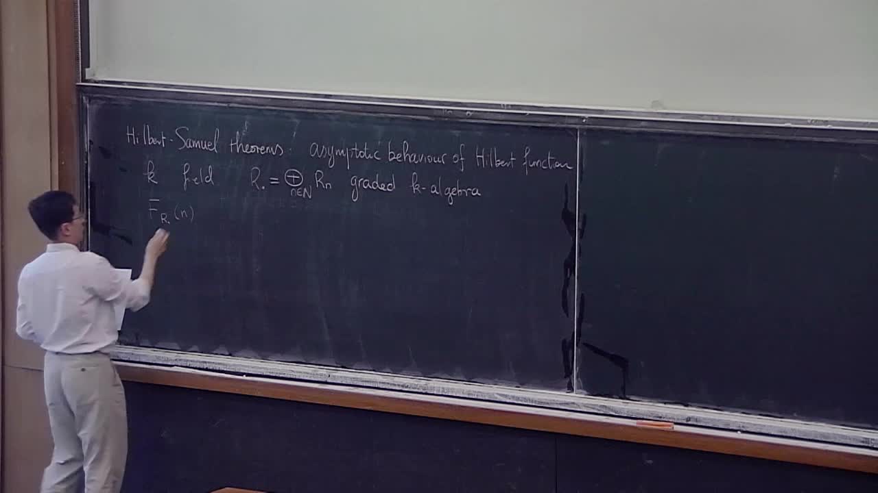 H. Chen - Théorème de Hilbert-Samuel arithmétique (Part1)