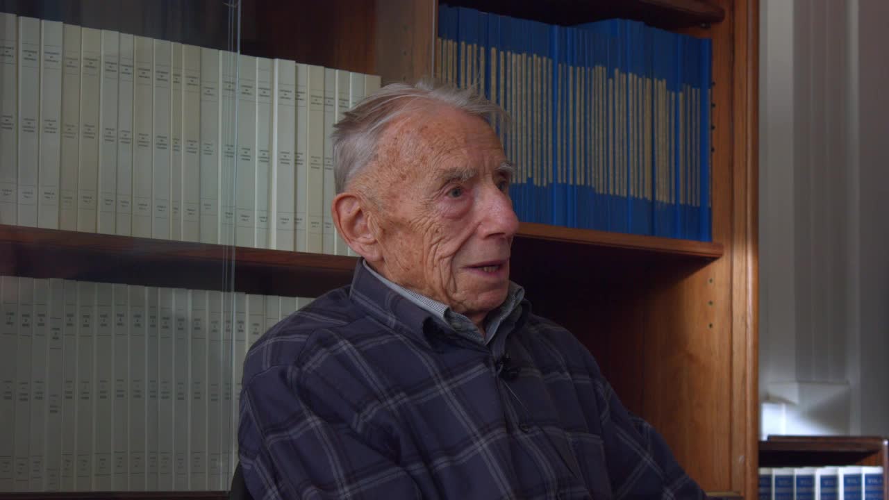 Jean-Louis Koszul - Interview à l'occasion des 50 ans du bâtiment de l'Institut Fourier