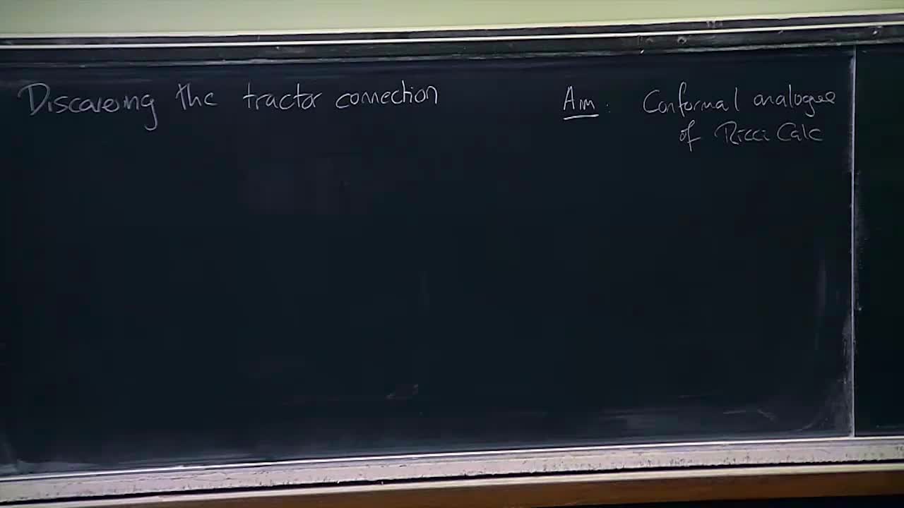 Rod Gover - An introduction to conformal geometry and tractor calculus (Part 2)
