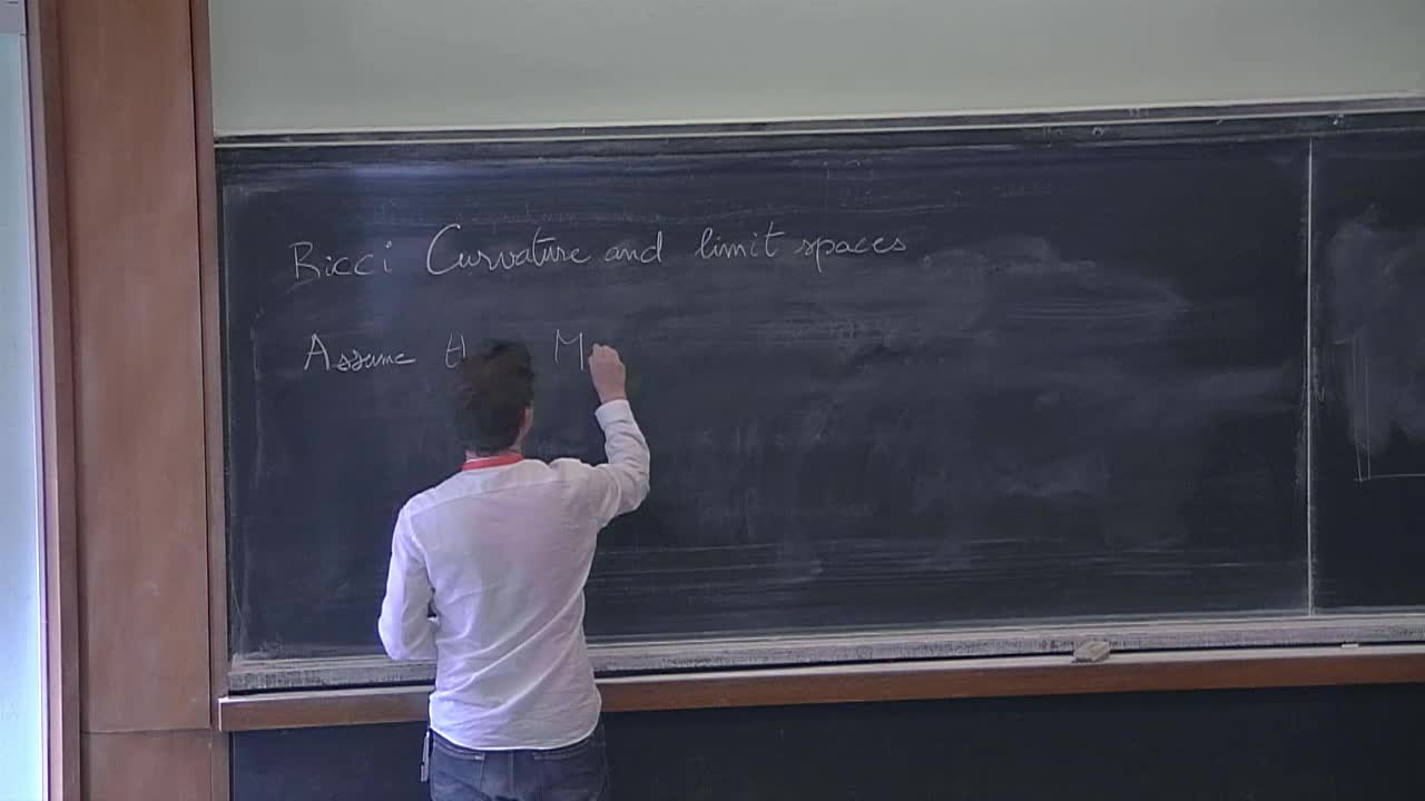 Thomas Richard - Lower bounds on Ricci curvature, with a glimpse on limit spaces (Part 1)