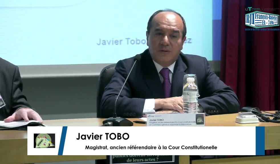 La question de la Responsabilité en Colombie.
M.TOBO