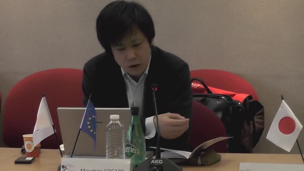 Masahiro SOGABE (Professeur de Droit public, Université de Kyoto), "La protection de la vie privée sur Internet"