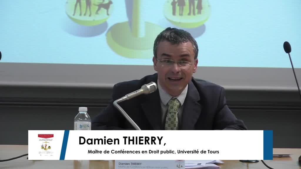 Damien THIERRY, Quel Statut juridique pour une protection efficace de l’Animal ?