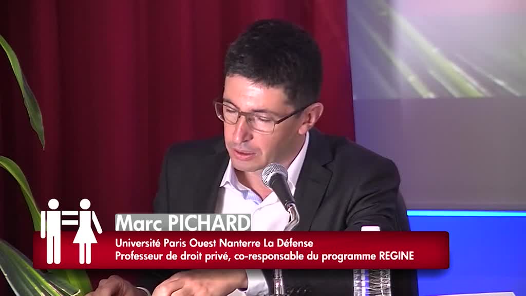 REGINE
Marc Pichard, Université Paris Ouest Nanterre La défense, co-responsable du programme REGINE