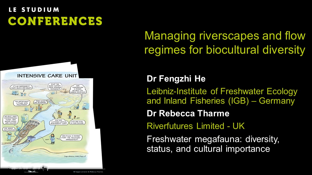 Dr Fengzhi He & Dr Rebecca Tharme - Freshwater megafauna: diversity, status, and cultural importance