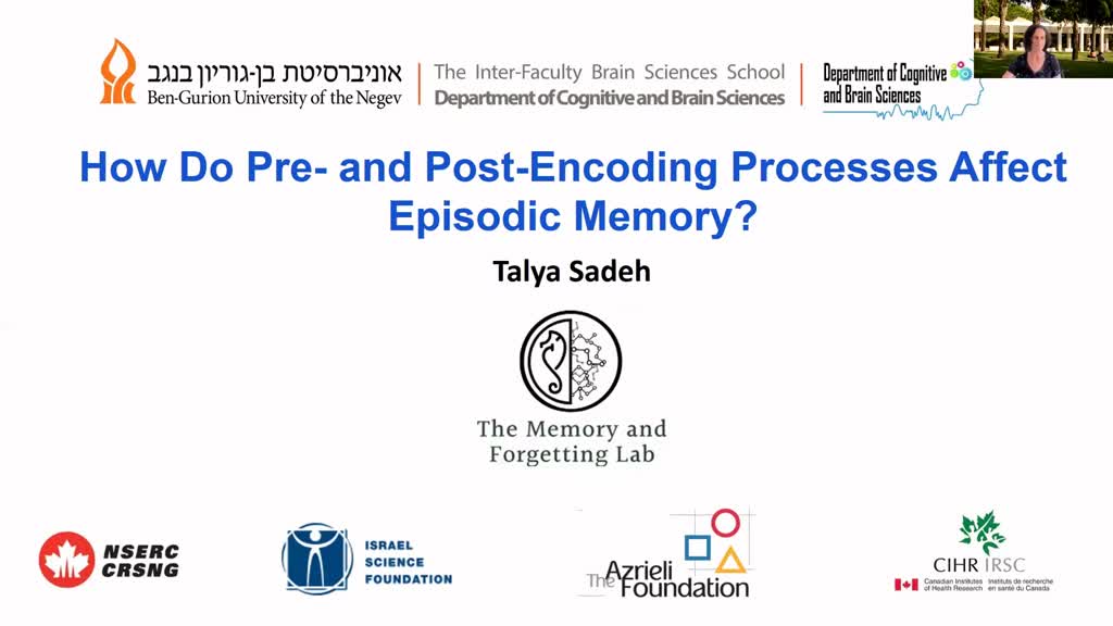 How Do Pre- and Post-Encoding Processes Affect Episodic Memory?
