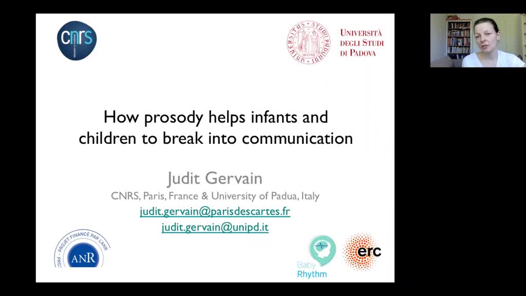 How prosody helps infants and children to break into communication