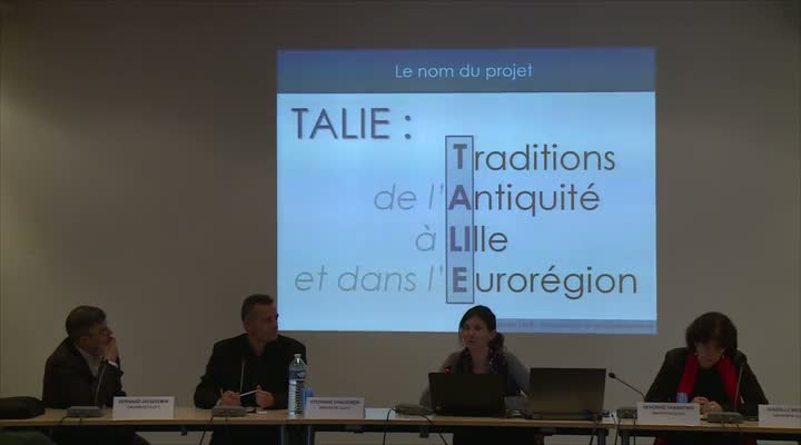 Talie: Traditions (Traces, Textes) de l'Antiquité à Lille et dans l'Eurorégion