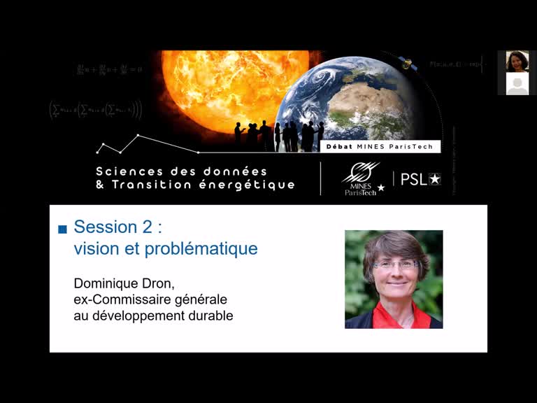 5: Vision et problématique - Intervention de Dominique Dron, ex-Commissaire générale au développement durable