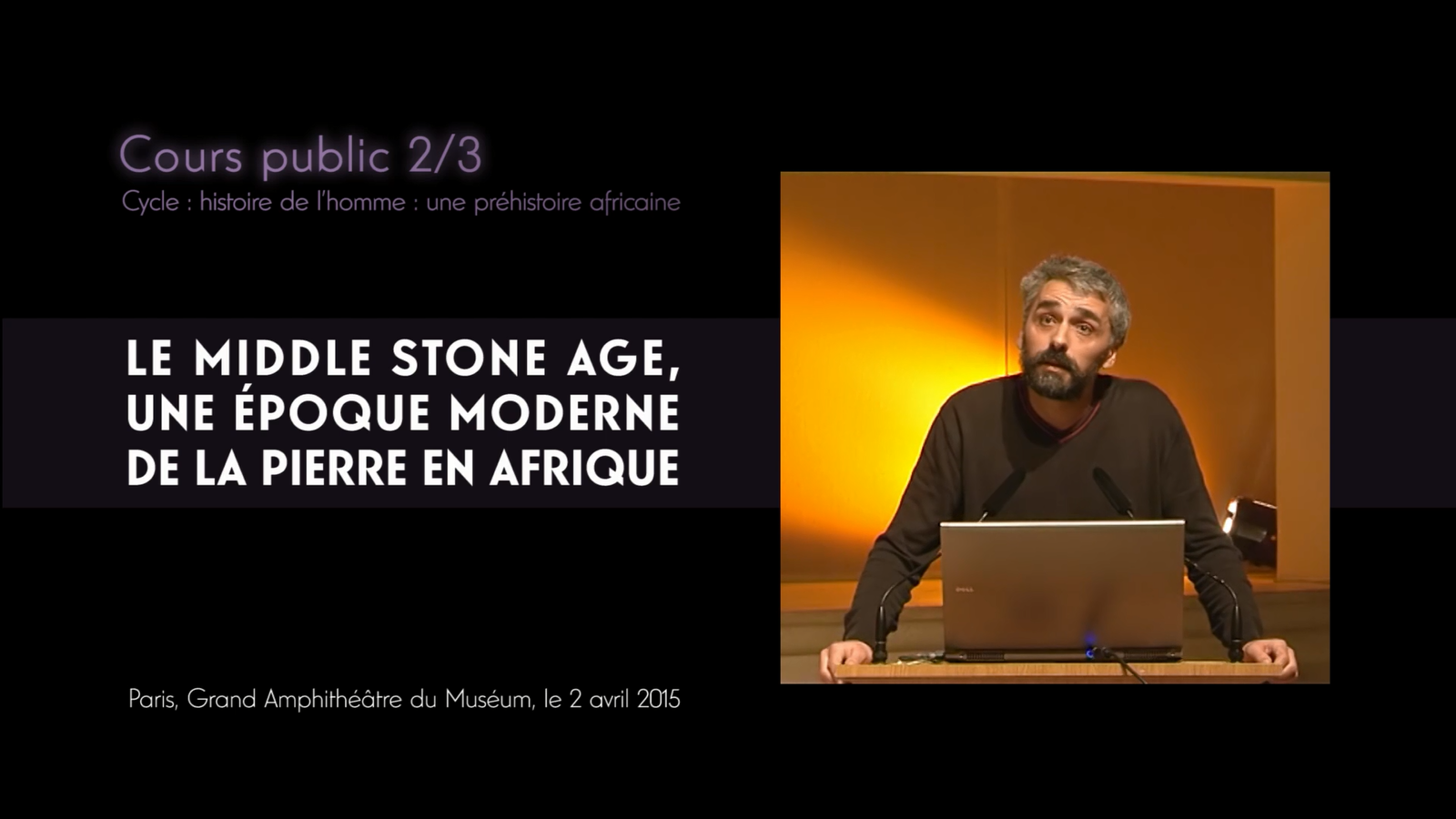 Le Middle Stone Age, une époque moderne de la pierre en Afrique