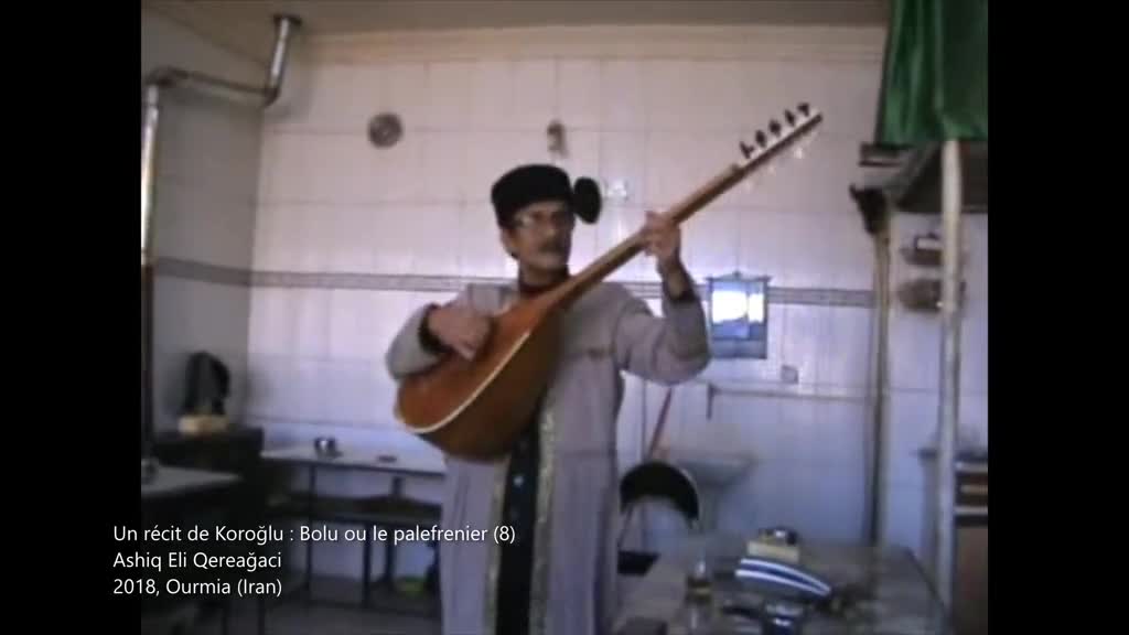 8. Un récit de Koroğlu : Bolu ou le palefrenier
Ashiq Eli Qereağaci et Ashiq Behnam Rizayi
2018, Ourmia (Iran)
Film par: Yashar Niyazi