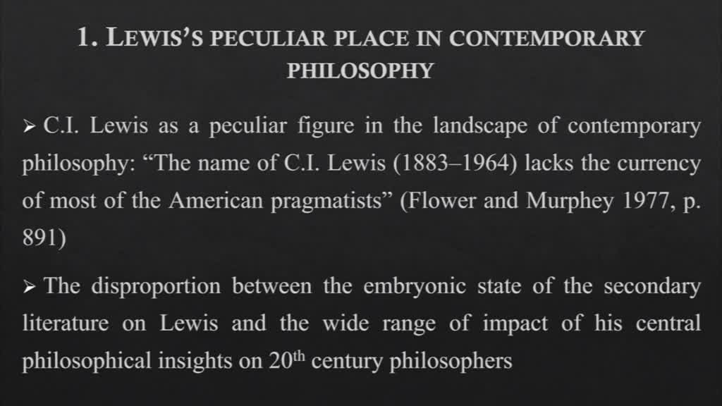 La conception pragmatique de l’a priori de C. I. Lewis / C.I. Lewis’s Pragmatic Conception of the A Priori