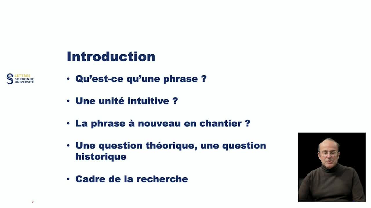 « Histoire de la phrase française » par Gilles Siouffi