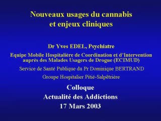 2.Nouveaux usages du cannabis et implications cliniques