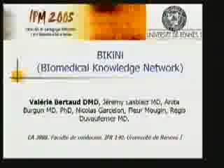 IPM 2005 : BIkini (BIomedical Knowledge Network)
